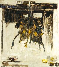 Franco Pedrina - Natura morta - olio su tela - 1991 - cm 70 x 80